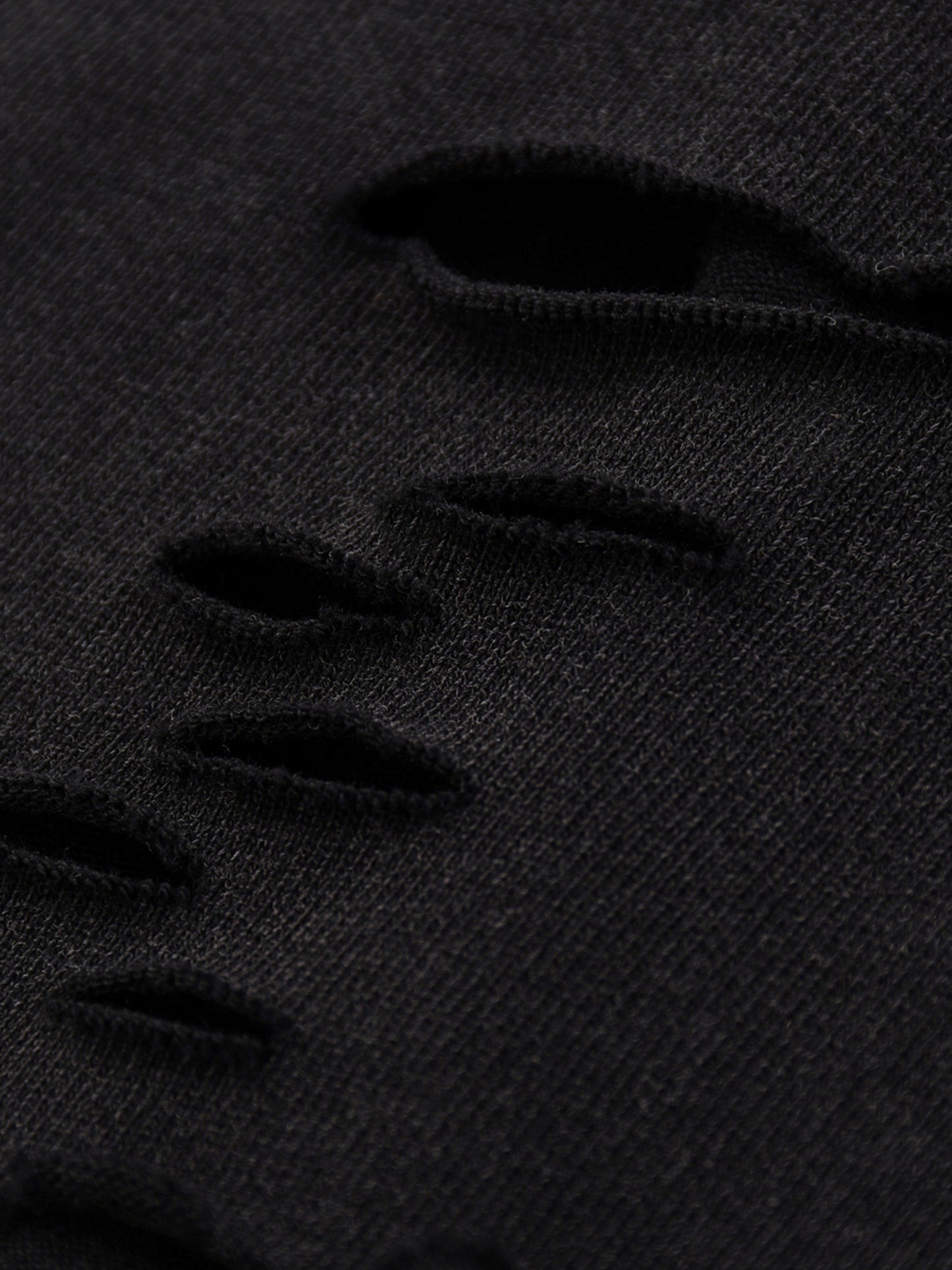 Snow Washed Raw-Hem T-Shirt