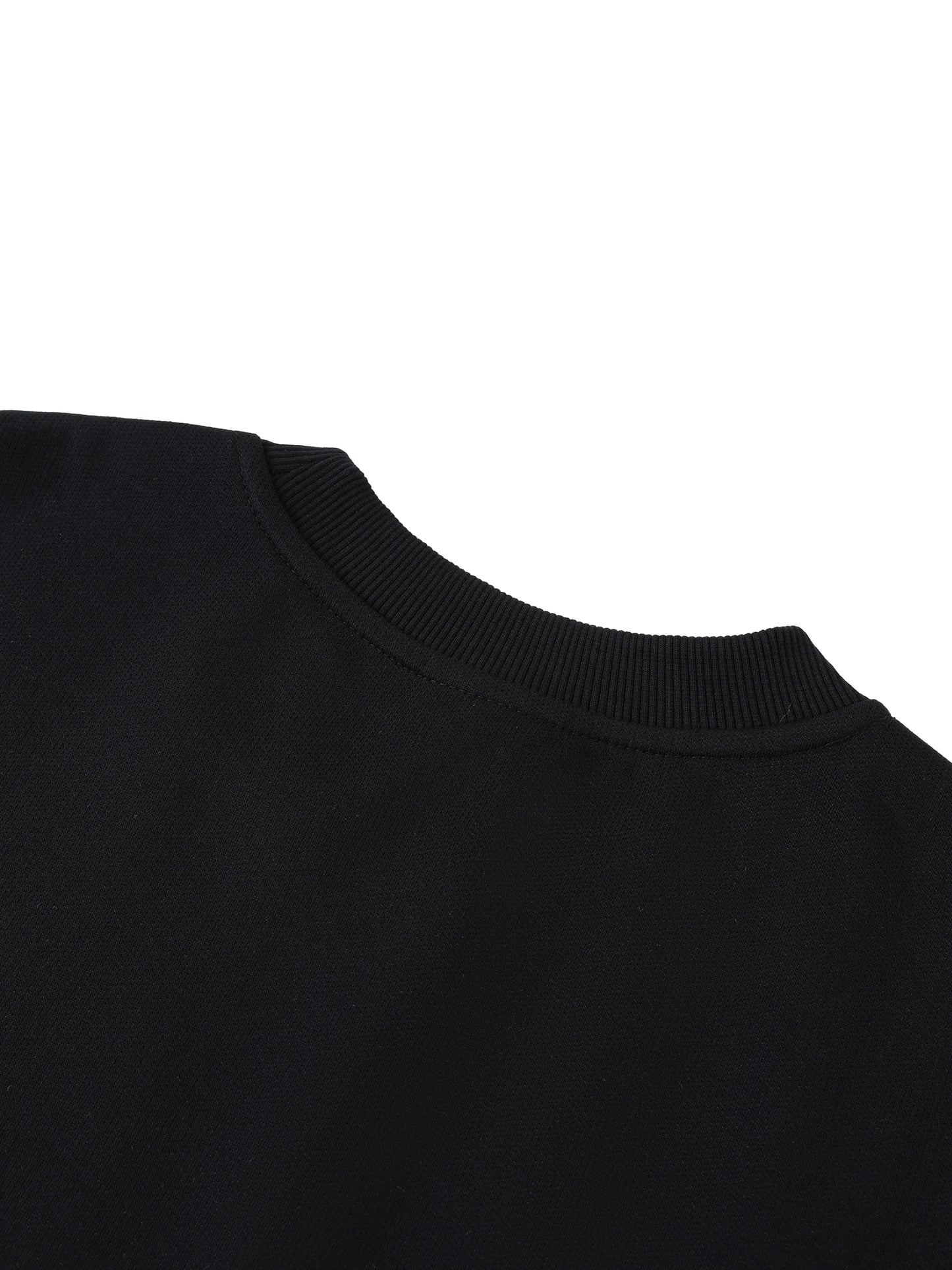 Oversized Crewneck Taped Sweatshirt